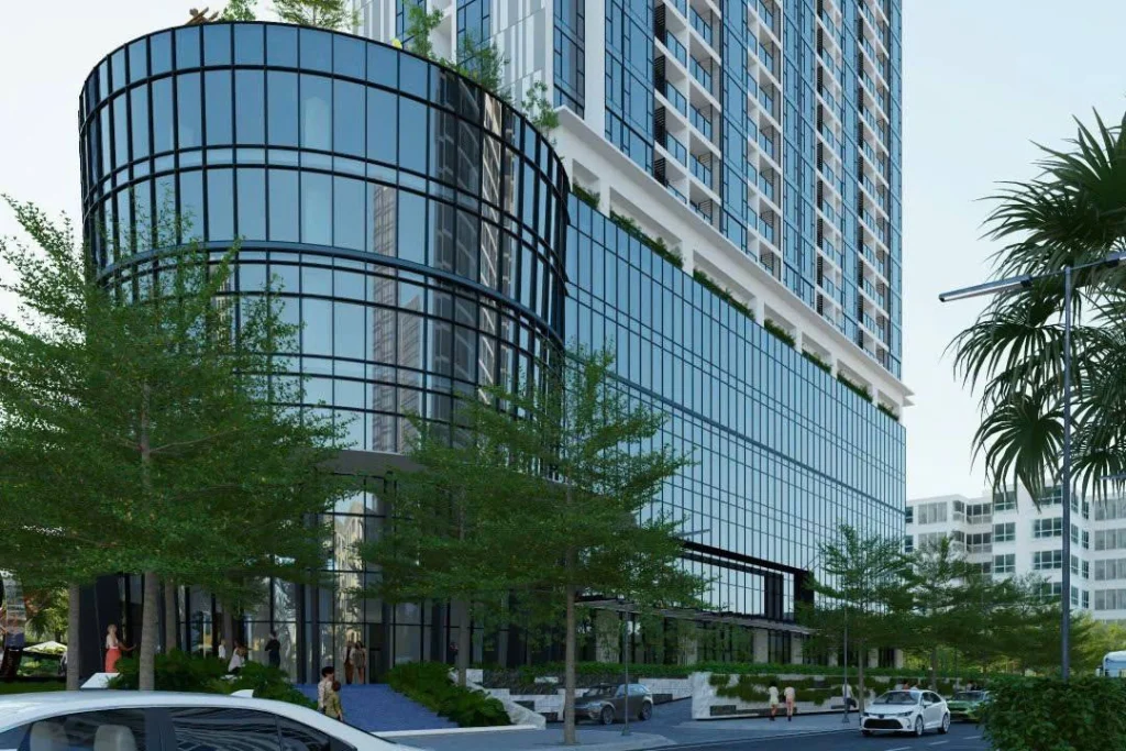 Phối cảnh sảnh dự án Kepler Tower Mỗ Lao 1080x720